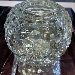 Vintage fairy lamp 1960’s era. Clear Glass